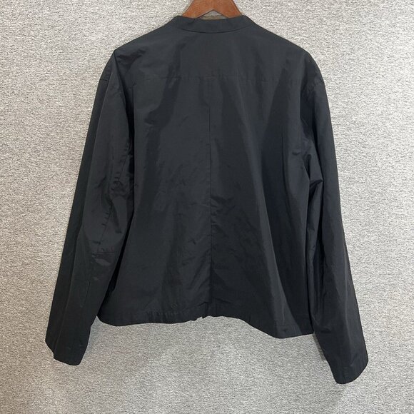 Banana Republic Black Lined Light Jacket Mens XL With Pockets - Picture 15 of 15